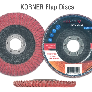 Korner Zirconia and Ceramic Flap Discs