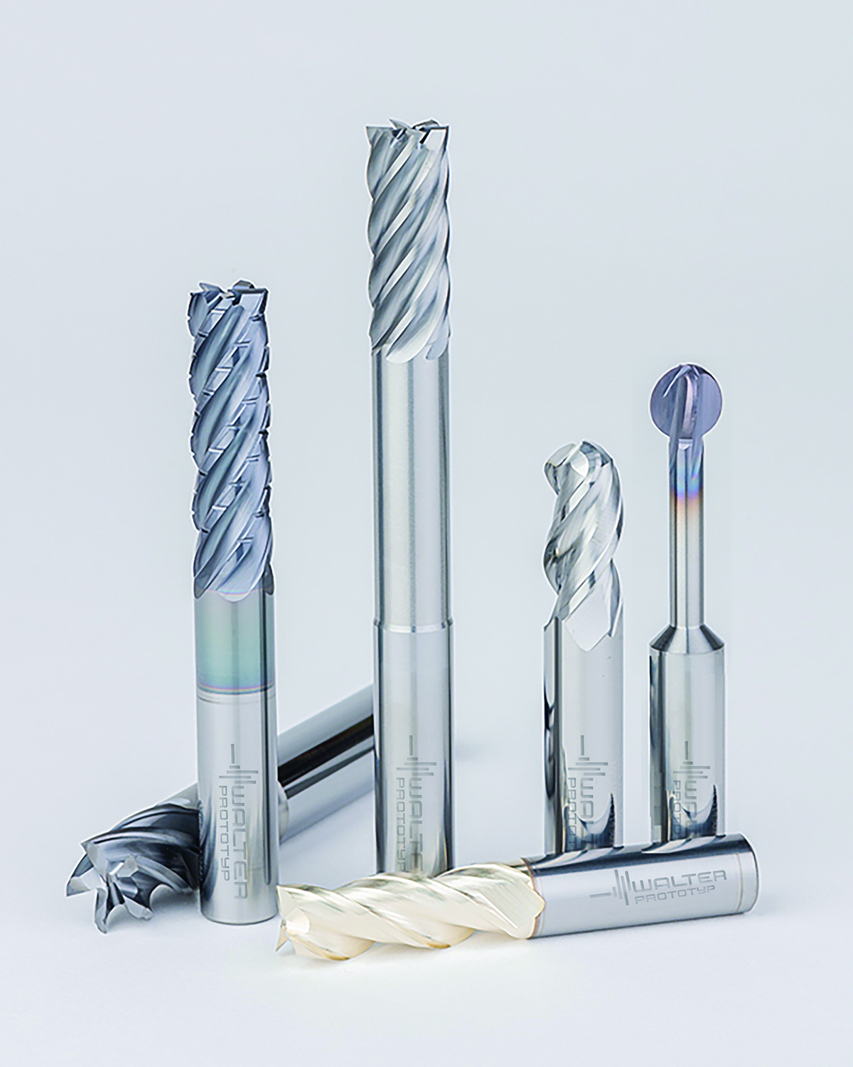 Prototyp brand Advance and Supreme line solid carbide end mills: