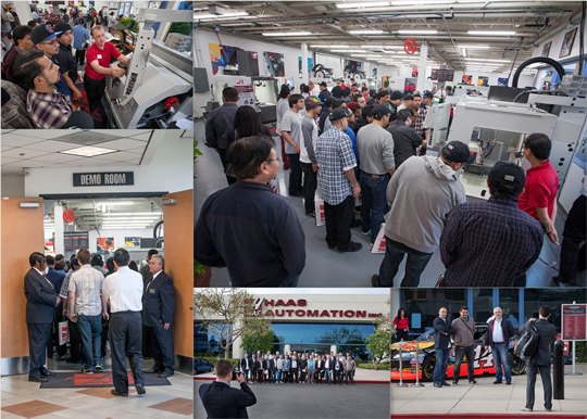 Haas Automation Inc. will host its semi-annual 4-day HaasTec open house at its Oxnard, Calif., headquarters March 17-20. 