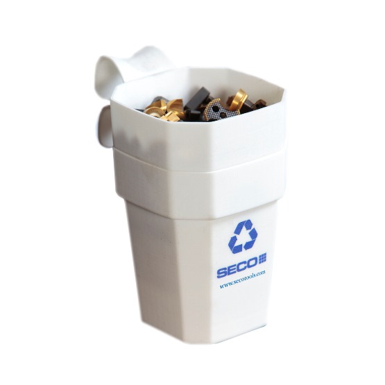 Seco Tools LLC, Troy, Mich., collected 15 percent more used carbide in 2014 than the previous year for its North American Carbide Recycling Program.