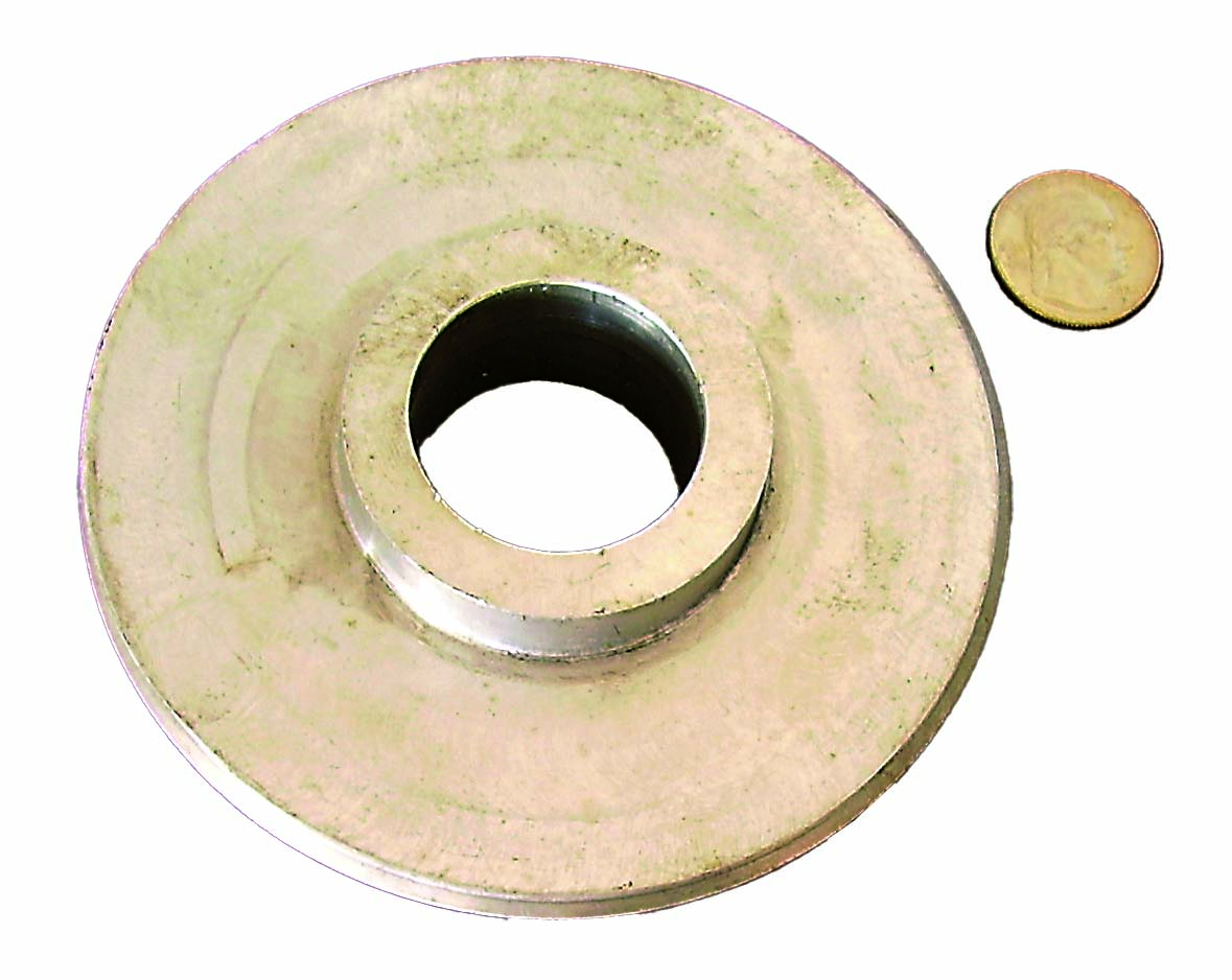 Figure 2: A go plug gauge made for a 41/2 -8" thread.