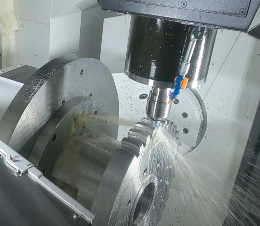 Pagode Cutter on Okuma MU8000VL