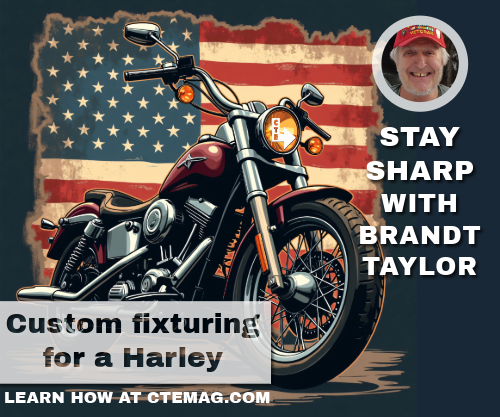 Read about custom fixturing for a Harley