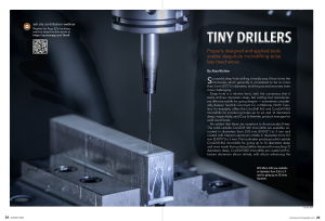 Ask CTE Contributors about Micromachining