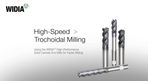 Trochoidal milling can tackle the hard stuff