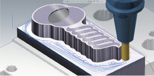 Makino, Mastercam, Helical Solutions achieve aggressive material removal rate