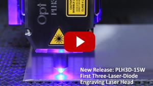 PLH3D-15W - World's First Real 15 W Laser Head for Laser Engraving & Laser Cutting Applications