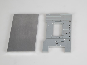 Near net Machine-Ready Blanks (left) are made to customer specifications, guaranteed as close as +/- .0005” dimensionally and depending on size as close as .001” flatness, squareness, and parallelism.