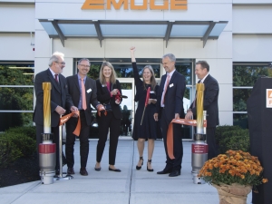Emuge hosts grand opening of expanded manufacturing facility