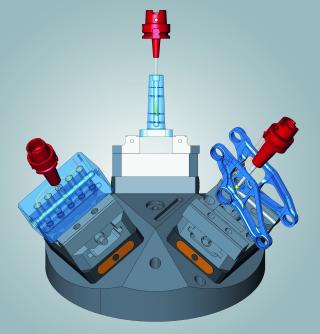 Linking with hyperMILL Dynamic Stock technology