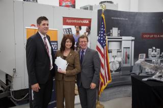 Machine tool builder recognized for new apprenticeship collaboration