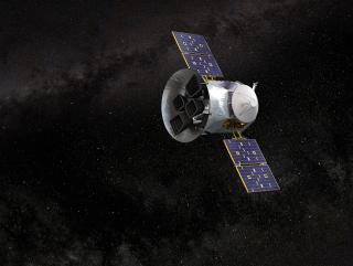 Artist's concept of Transiting Exoplanet Survey Satellite courtesy of NASA's Goddard Space Flight Center