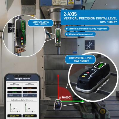 DWL1900XY Simultaneously Measures Zx and Zy Axes