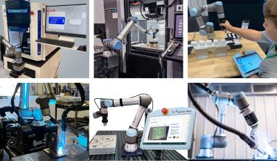 Deep Learning-Based Part Detection for Machine Tending Cobots