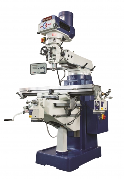 Two-Axis Digital Readout, a “X” Table Power Feed and a “Y” Axis Power Feed 