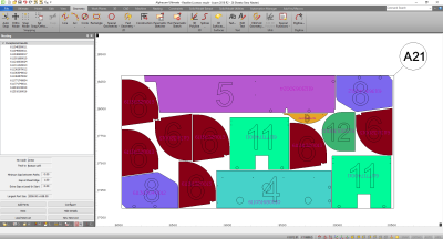 New Nesting Engine in Alphacam 2018 R2 Software