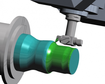 CAM Software with Turning Cycle that Includes B-Axis Movements