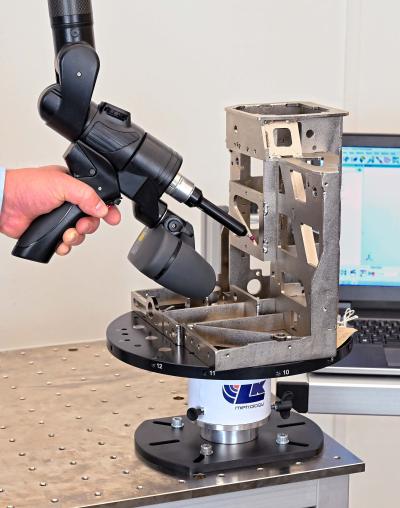 Egonomic Rotary Index Table Raises Efficiency of Portable Arm Metrology