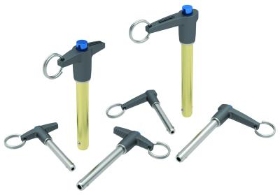 T-Shaped Handle and L-Shaped Handle Quick Release Ball Lock Pins Offer Secure Holding