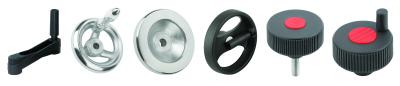 Hand Wheels and Cranks Designed for End Products and Manufacturing Machines