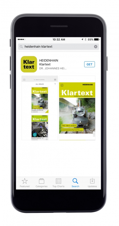 Klartext App for Mobile Devices