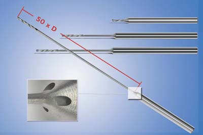 Flexible tungsten carbide drill - CrazyDrill Flex