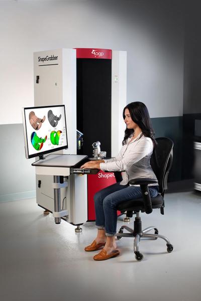 Shapegrabber Automated 3D Laser Scanning Systems Gains Enhancements