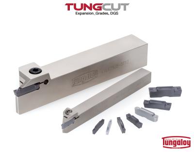 TungCut Grooving Inserts Grades, Geometries Added to TungCut Line