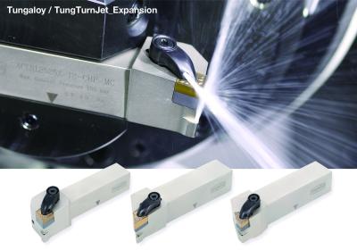 TungTurn-Jet High-Pressure Coolant Capable Turning Holders