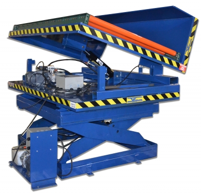 Double Scissor Lift & Tilt Table