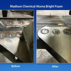 Aluma-Bright Foam Cleans and Brightens Aluminum Welds and More