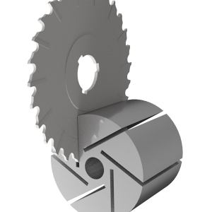 Milling Cutters are Ideal for Grooving Vane and Turbo Pump Rotors 