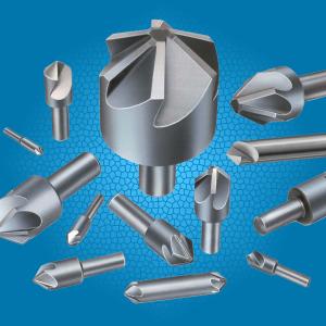 One, Four and Six Flutes Carbide and High Speed Steel Countersinks With Pilots and Drill Points