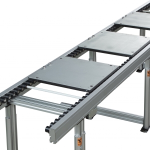 ERT 250 Conveyor Provides Beltless, Zone Control for Pallet and Tray Handling