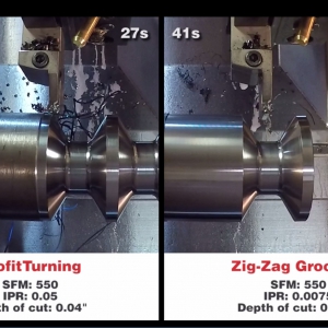 ProfitTurning High-Speed Lathe Roughing Strategy