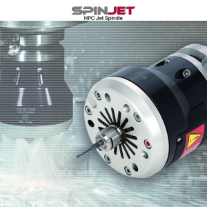 HPC-SpinJet Ramps Up RPMs for Small Cutters with Higher Coolant Pressure  