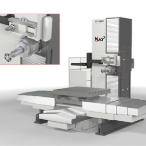 Integrated Contouring Head for Horizontal Boring Mills