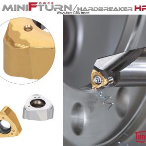MiniForce-Turn CBN Inserts Offers Exceptional Reliability in Hard Turning