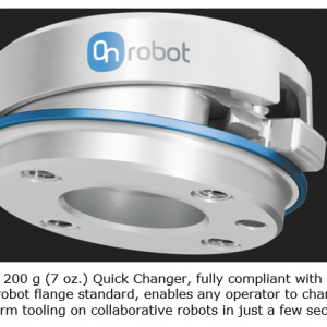 Quick Changer Toolchanger for Collaborative Applications