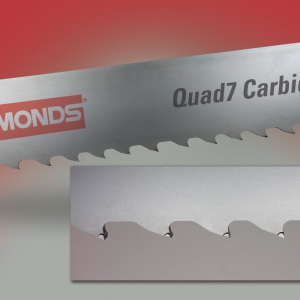 QUAD 7 Carbide-Tipped Bandsaw Blades