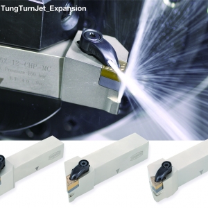 TungTurn-Jet High-Pressure Coolant Capable Turning Holders