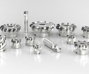 Milling Tools With Pressed, Radial ISO Indexable Inserts