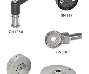 Serrated Locking Plates, Thrust Springs and Guide Housings Form Basis for Locking Joints