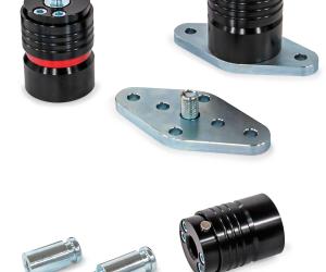 Quick Release Coupling Reduces Equipment Set-Up Time