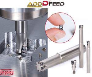AddDoFeed Small Diameter High Feed Milling Cutter Series
