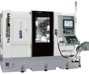 T8 Hybrid 9-axis Twin-Spindle Mill/Turn Center