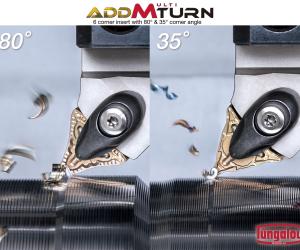AddMultiTurn Multi-Directional Turning Tool System for Maximum Productivity and Tool Economy
