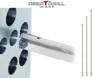 DeepTri-Drill Offers up to 45xD Drilling Depths on Standard CNC Machines 