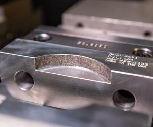 Vise Jaws Can Be Machined to Match Contours and Curves of Workpiece