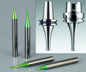 Micro End Mills and Chucks  Offer Efficient Machining of Challenging Materials